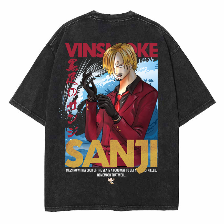 2 Sided Black-Leg Chef Vintage Tee