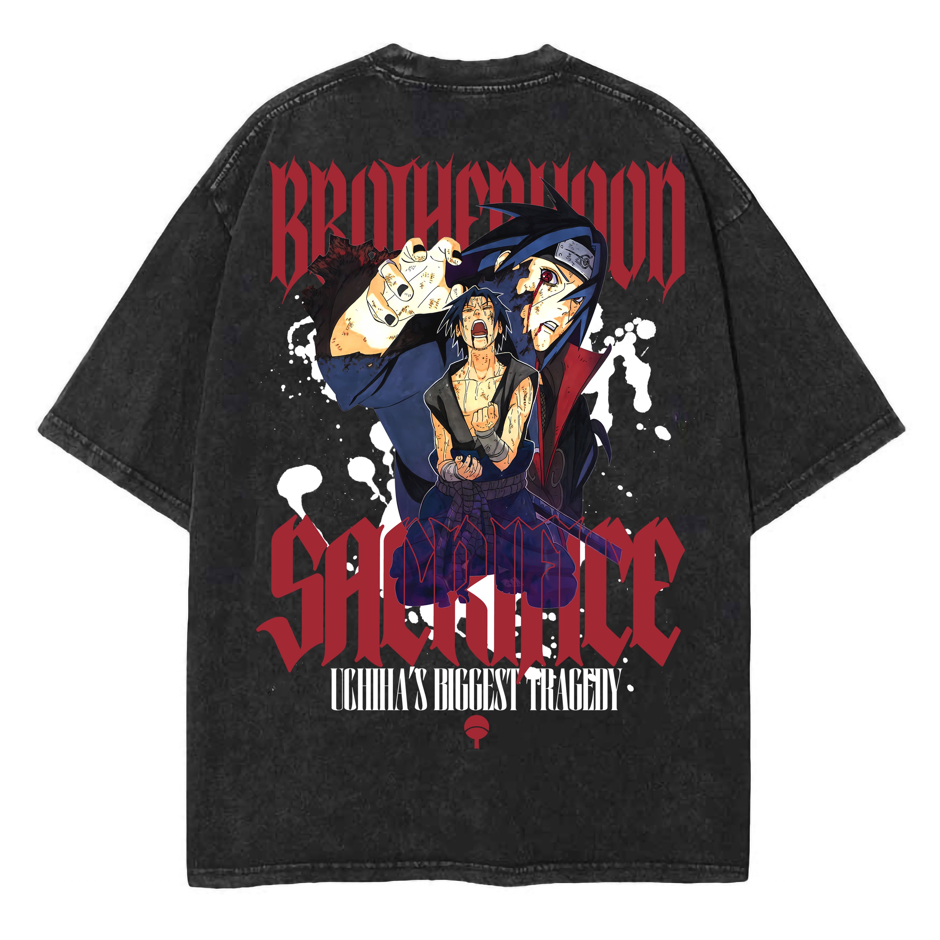 2-Sided Blood Brothers Of The Leaf Vintage Tee