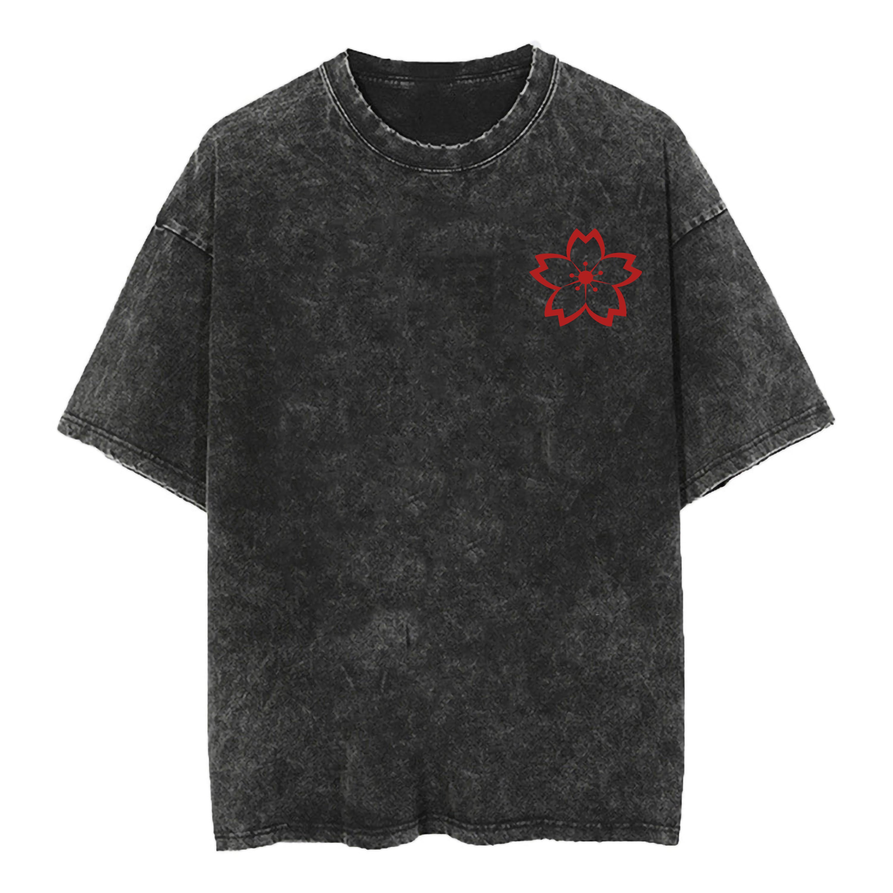 Alternative view of 2-Sided Blossom Fist Vintage Tee