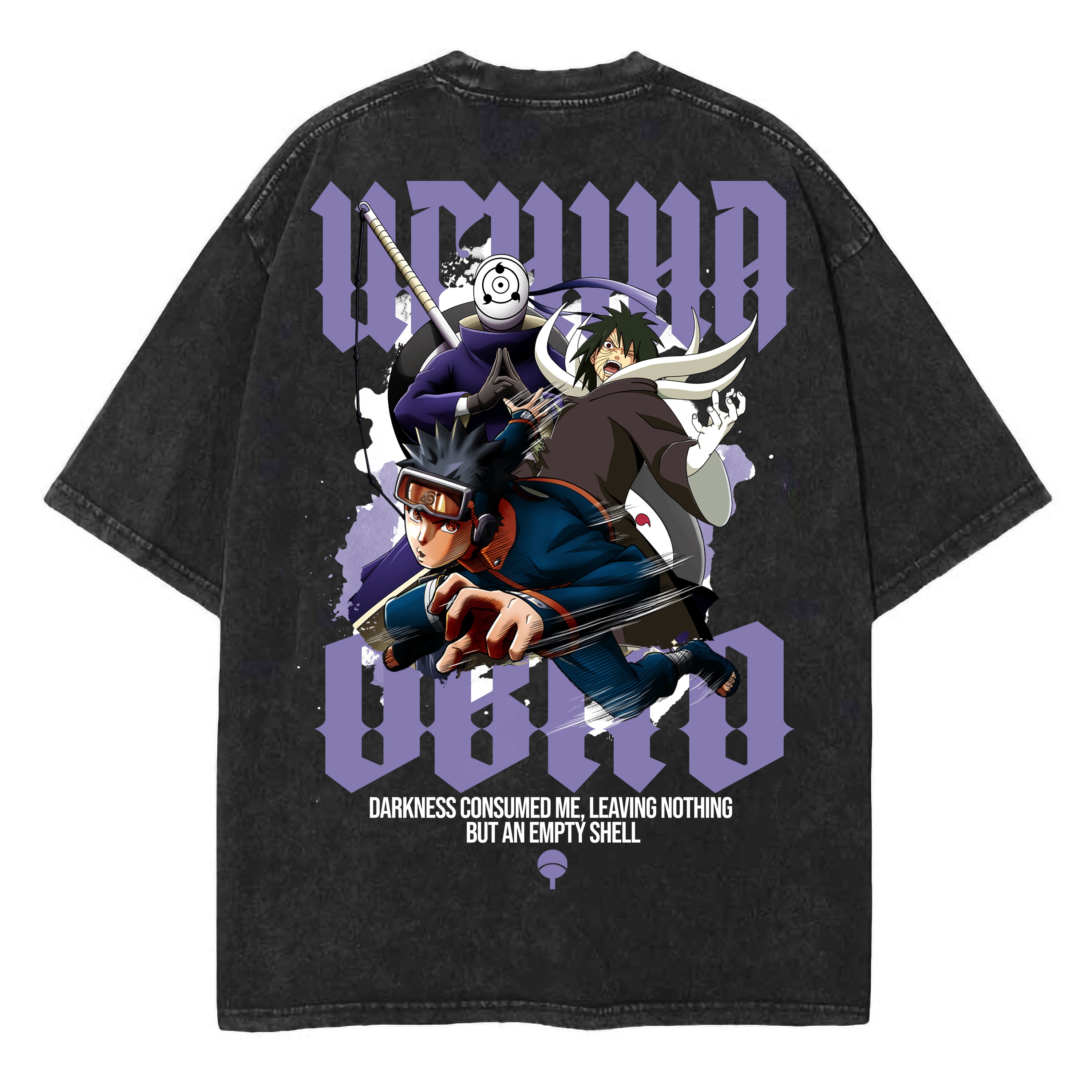 2-Sided Hidden Tears Ninja Vintage Tee