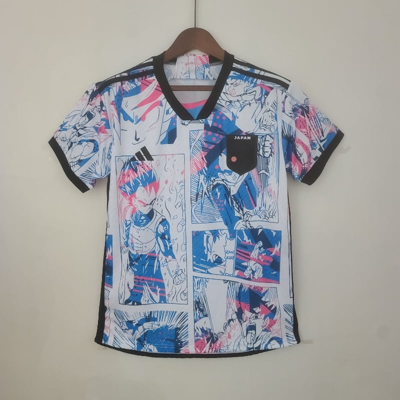 2022 Japan Anime White Soccer Jersey