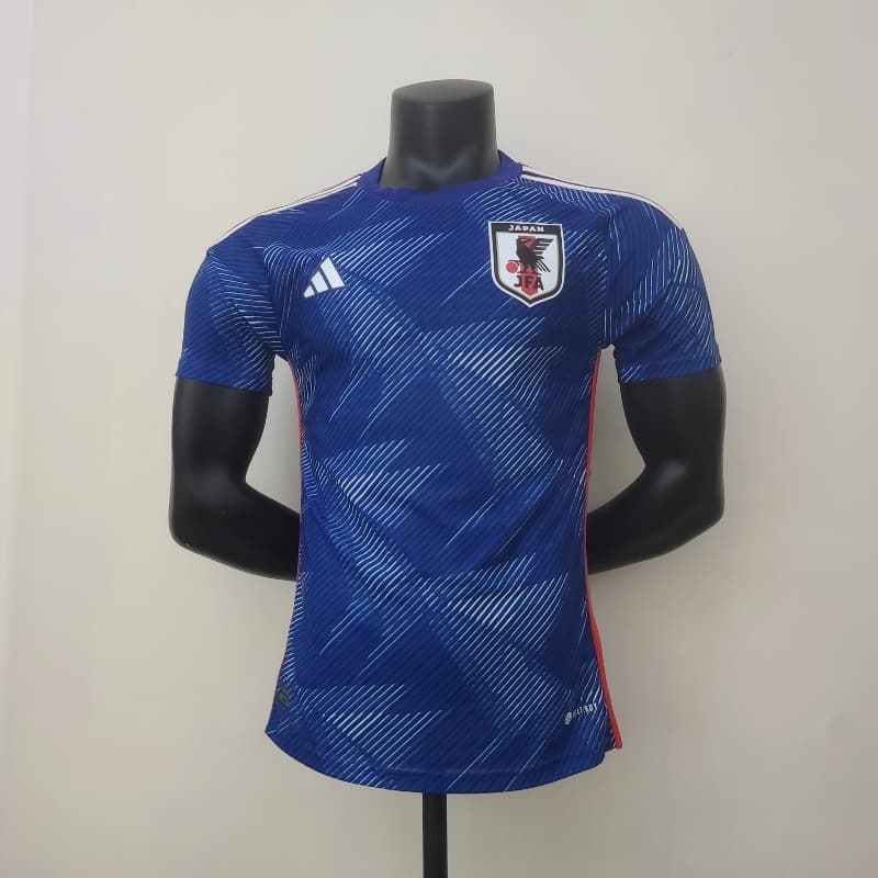 2022 World Cup Player Version Japan Soccer Jersey Home