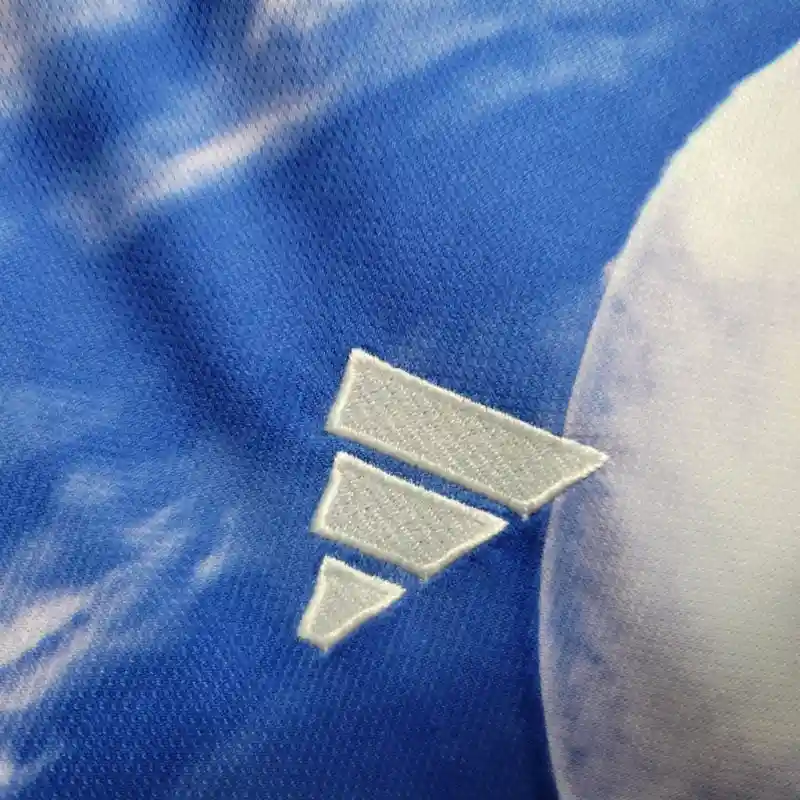 Alternative view of 2023 Japan Special Edition Blue Soccer Jersey