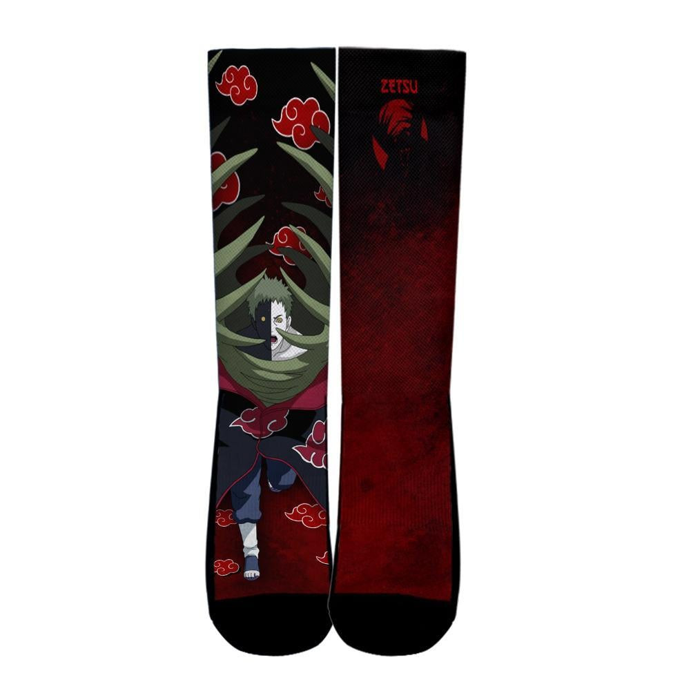 Akatsuki Zetsu Socks Costume Akatsuki Clan Member Socks Anime
