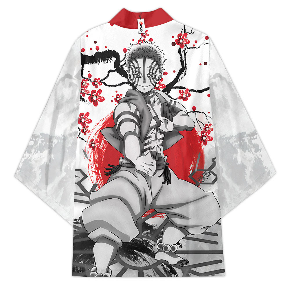 Alternative view of Akaza Anime Kimono