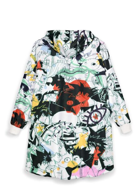 Alternative view of All Anime Fusion Oversized Blanket Hoodie