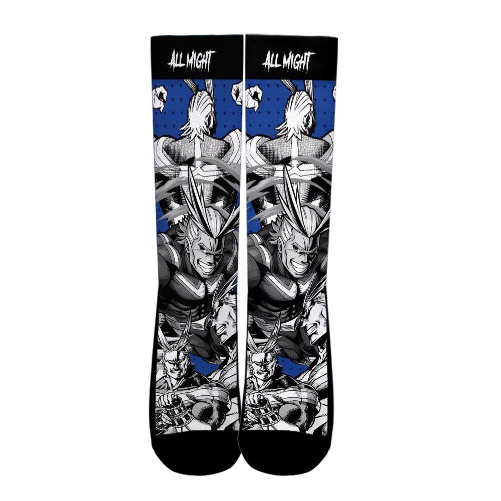 All Might Socks My Hero Academia Anime Socks Mixed Manga