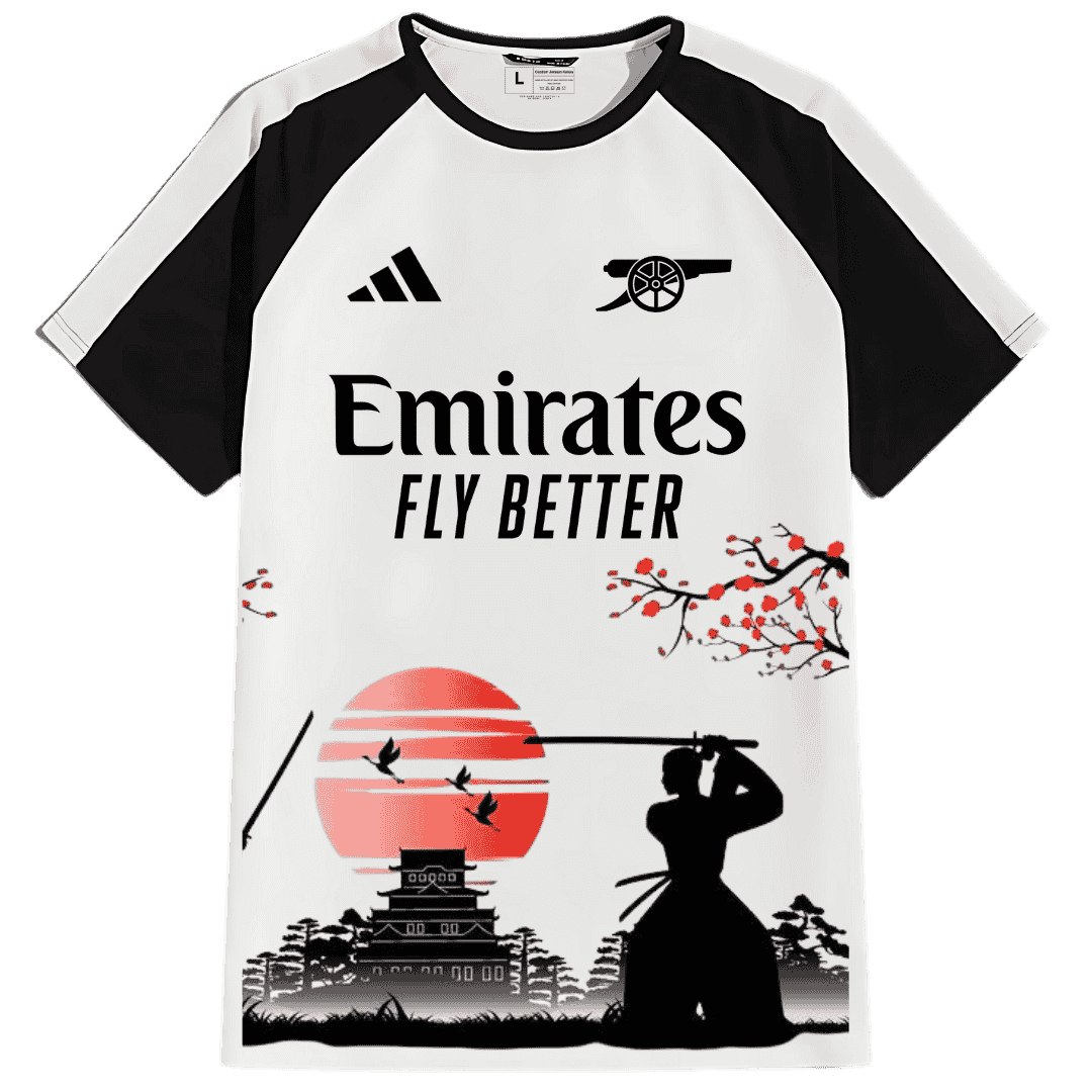 Arsenal Samurai Japanese Inspired Jersey