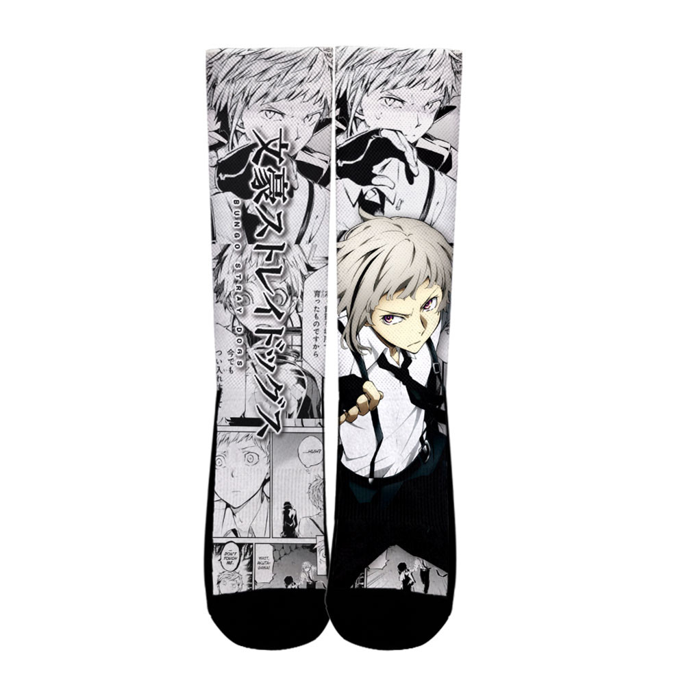 Atsushi Nakajima Socks Bungo Stray Dogs Custom Anime Socks
