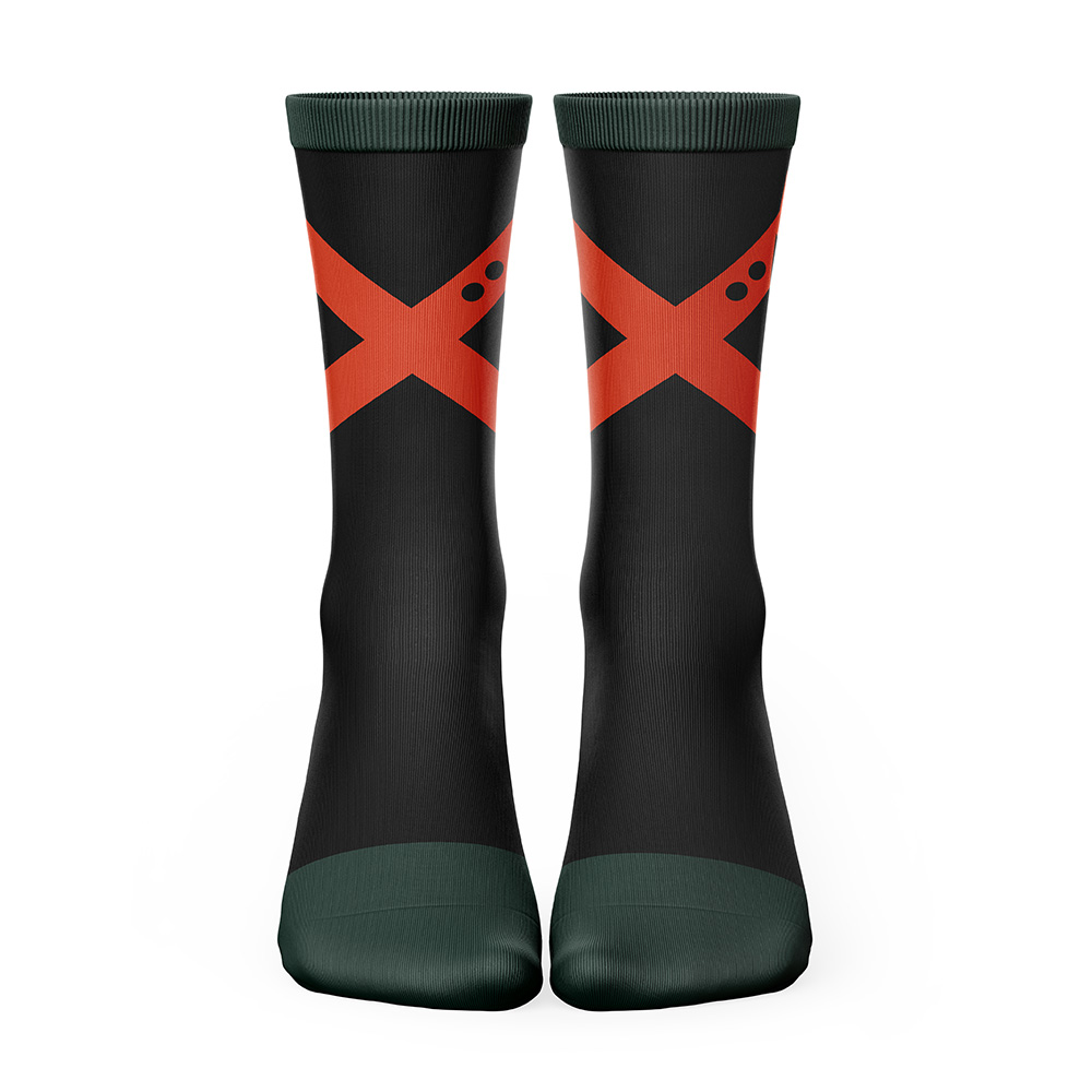 Bakugo My Hero Academia Socks