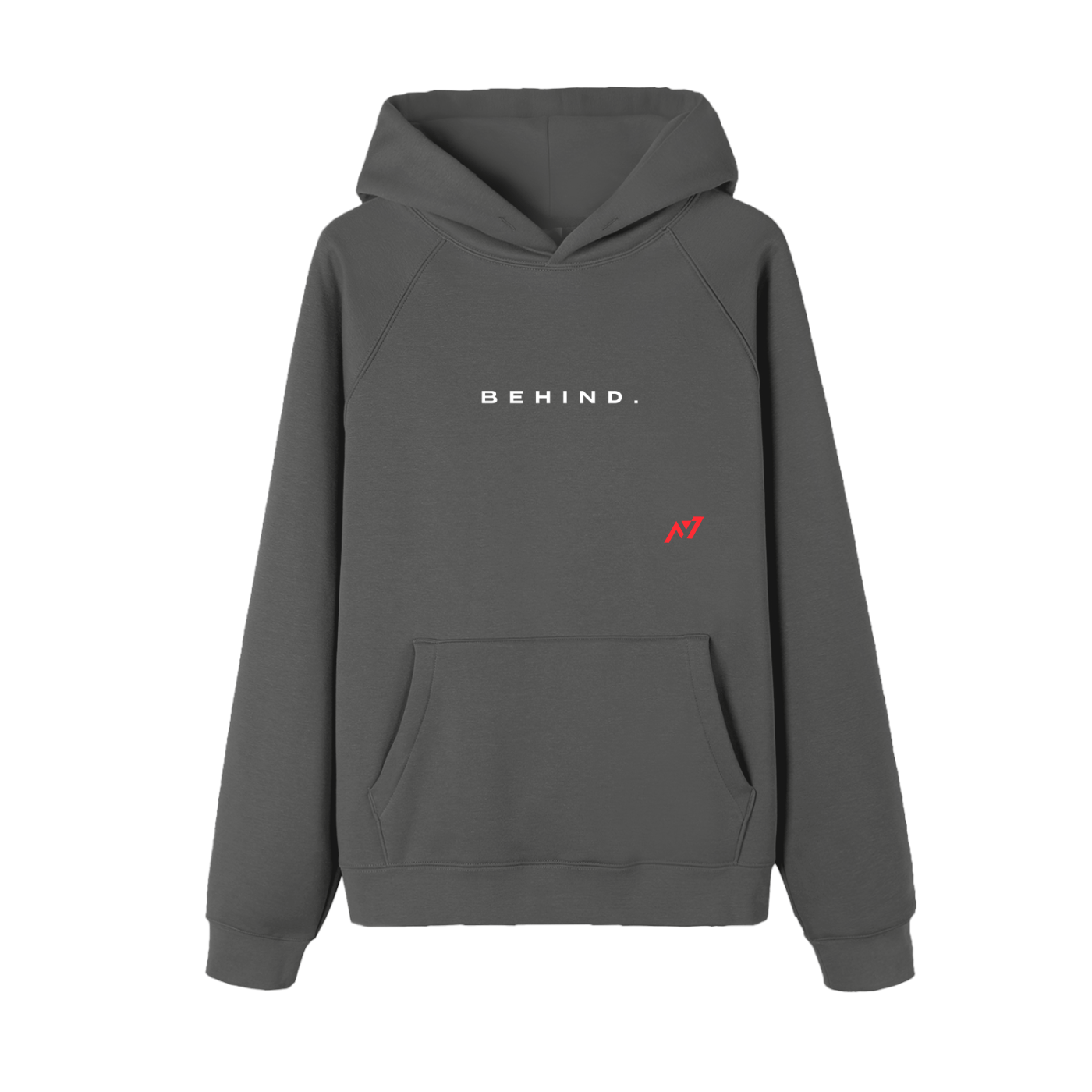 Alternative view of Behind. Premium Hoodie