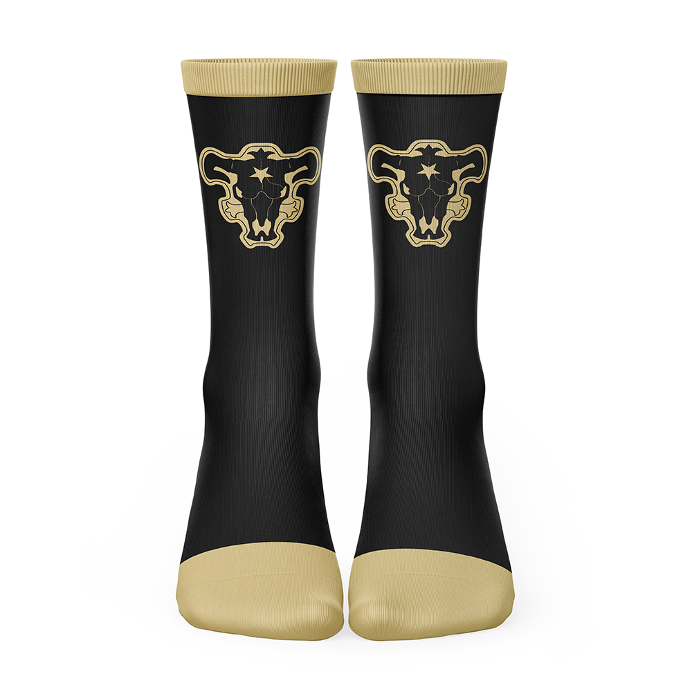Black Bulls Black Clover Socks