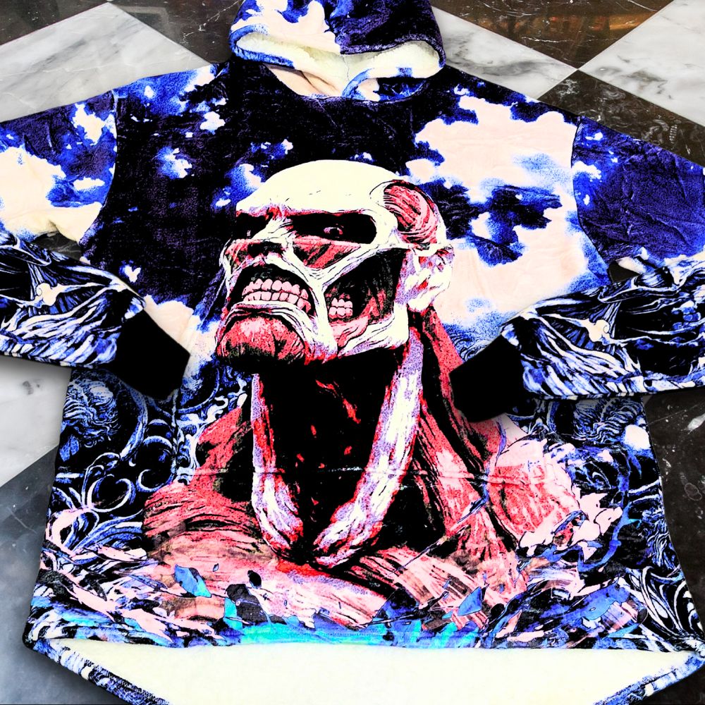 Colossal Titan Hoodie Blanket - Image 2