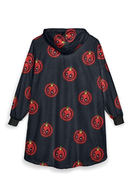 Alternative view of Comic Chibi Blanket Hoodie