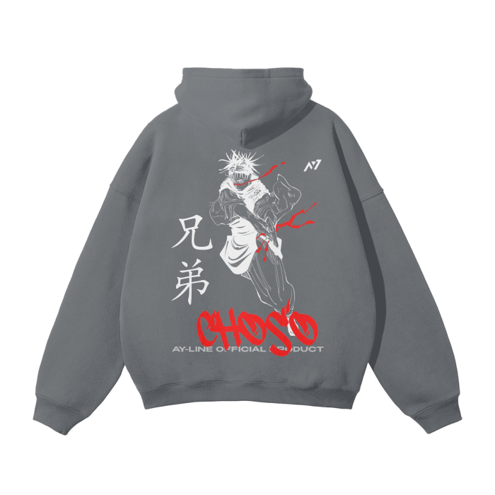 Crimson Flow 2.0 Streetwear Hoodie