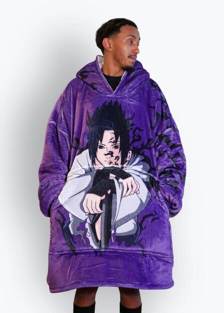 Curse Mark Pattern Blanket Hoodie
