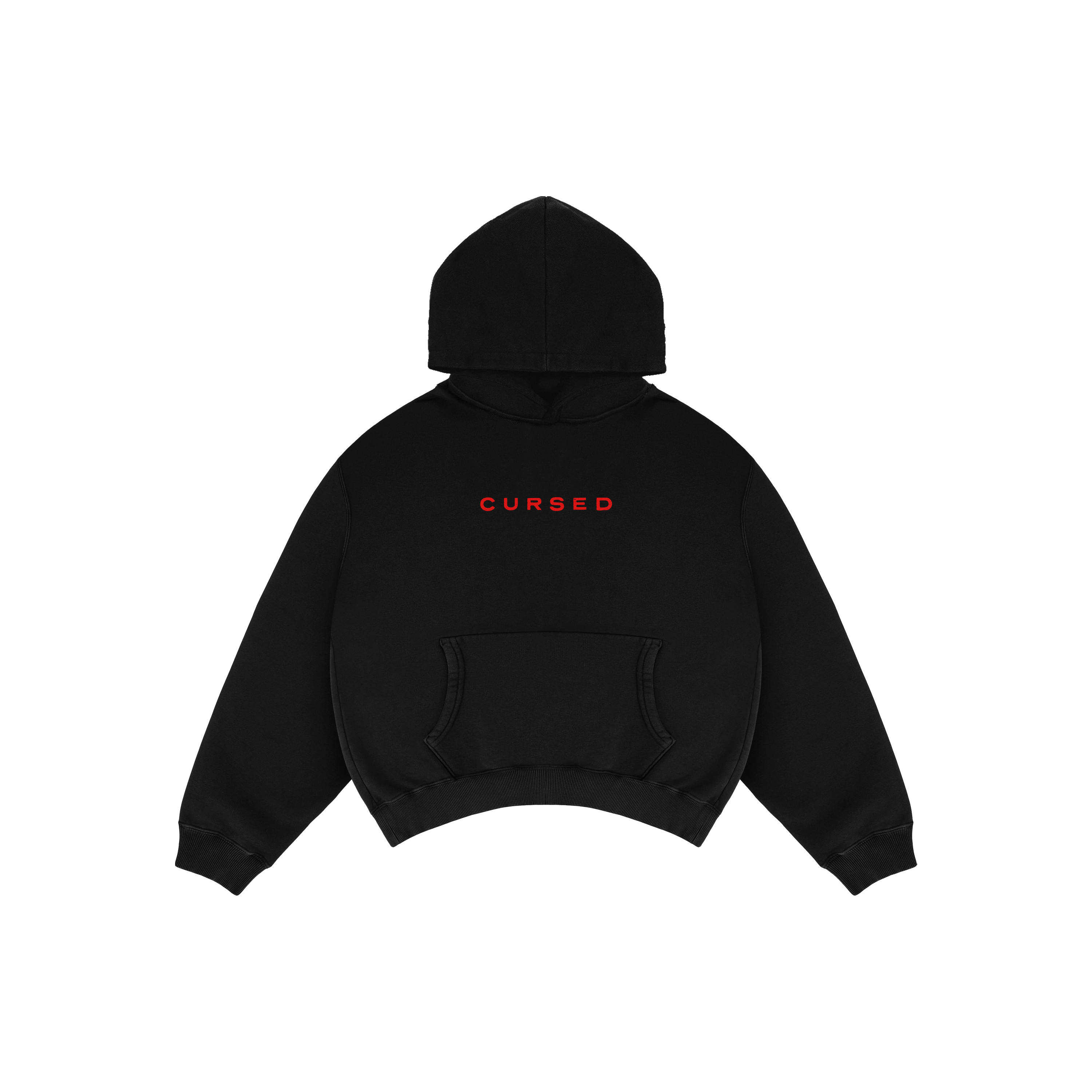 Alternative view of Cursed Hero Hoodie