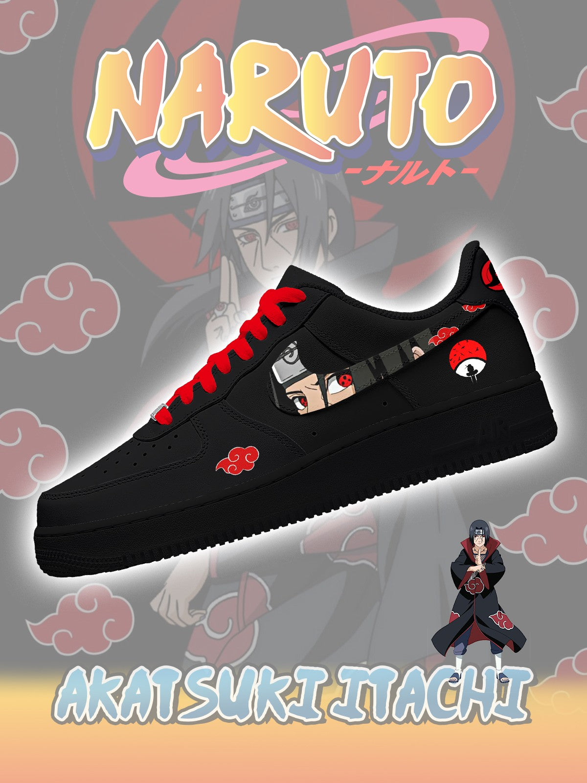 Custom Akatsuki V.1 Sneakers