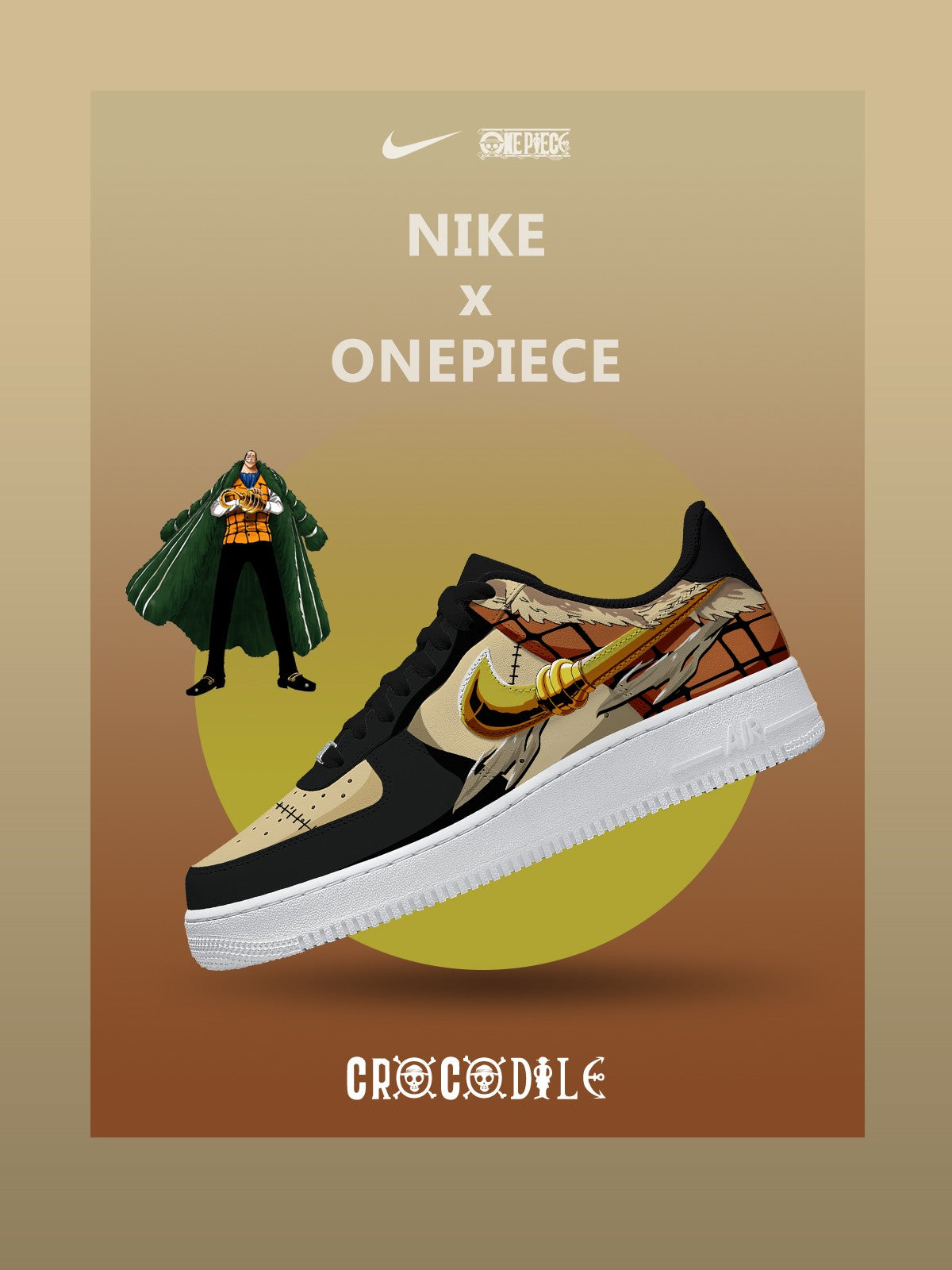 Custom Crocodile Sneakers
