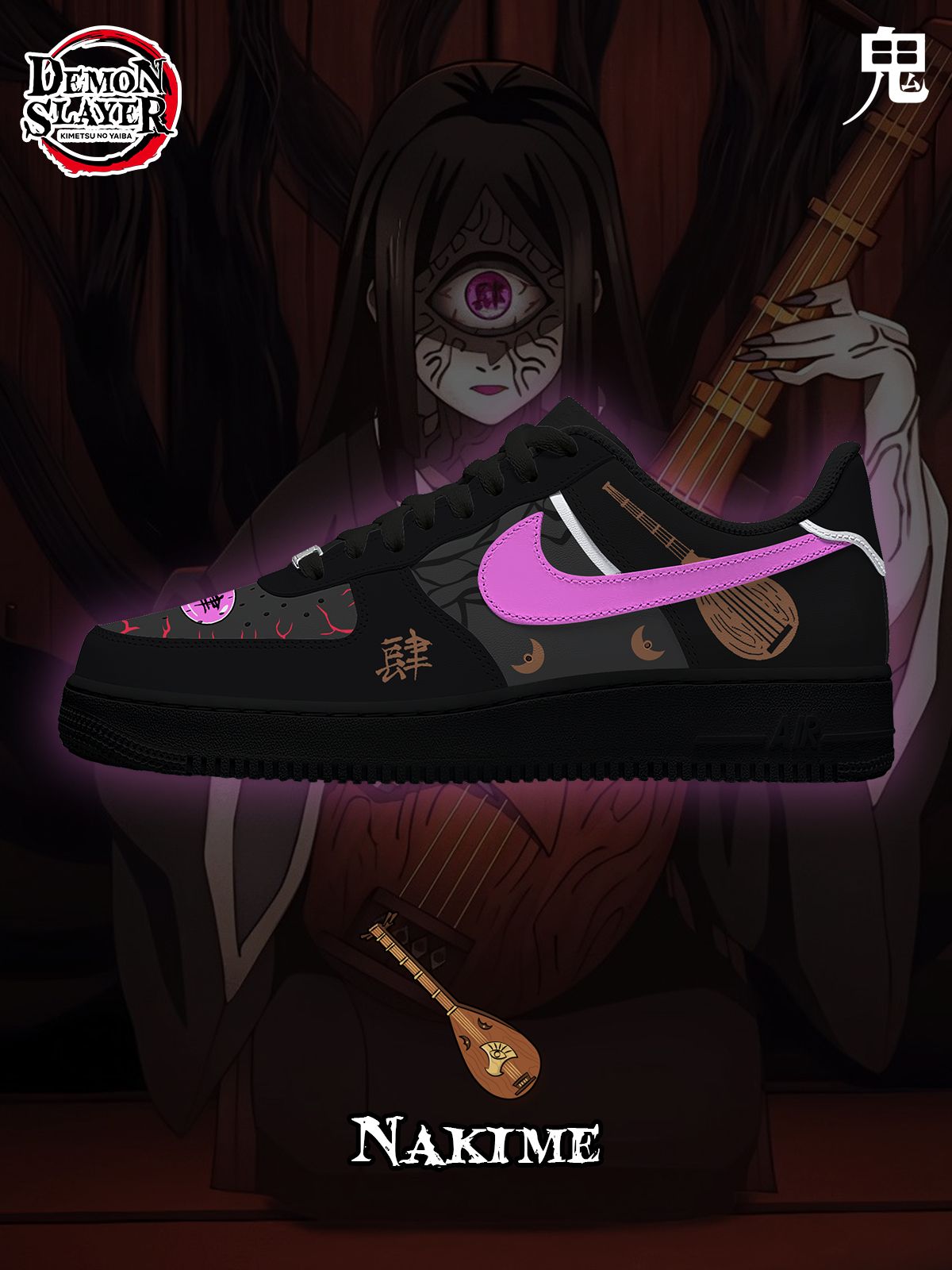 Custom Printed Nakime Shoes