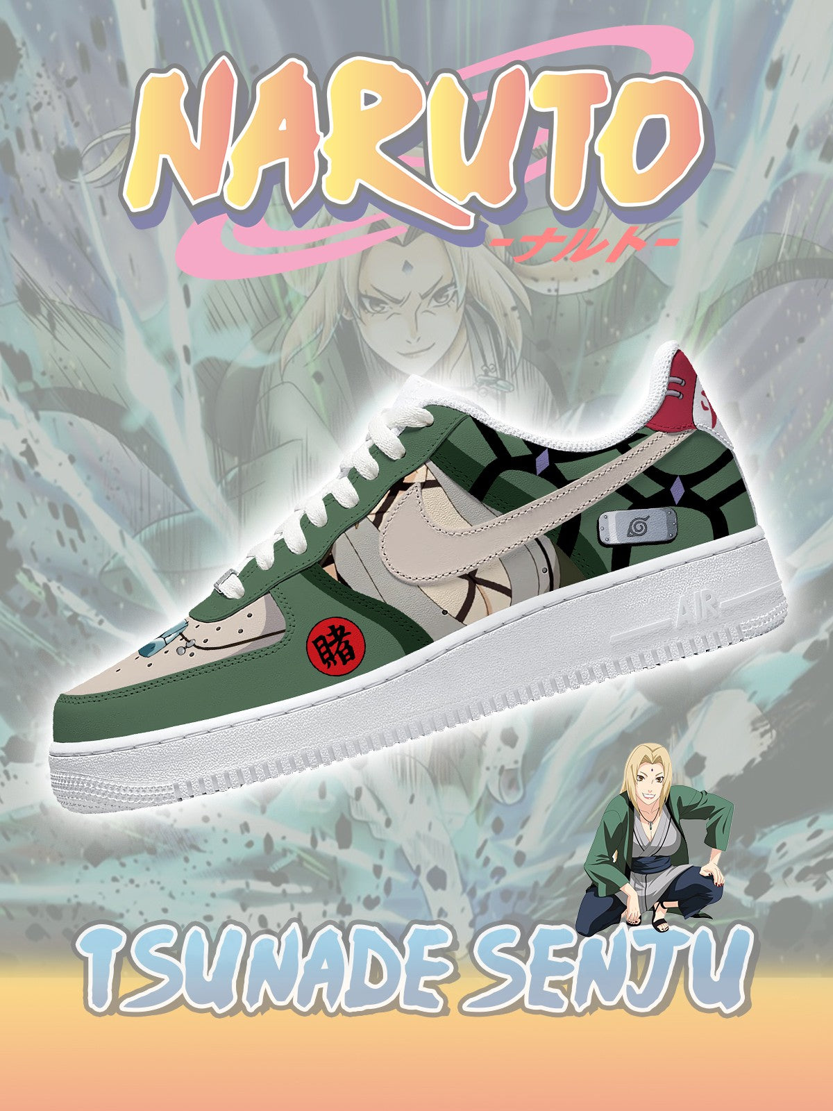 Customize Fifth Hokage Tsunade Senju Sneakers