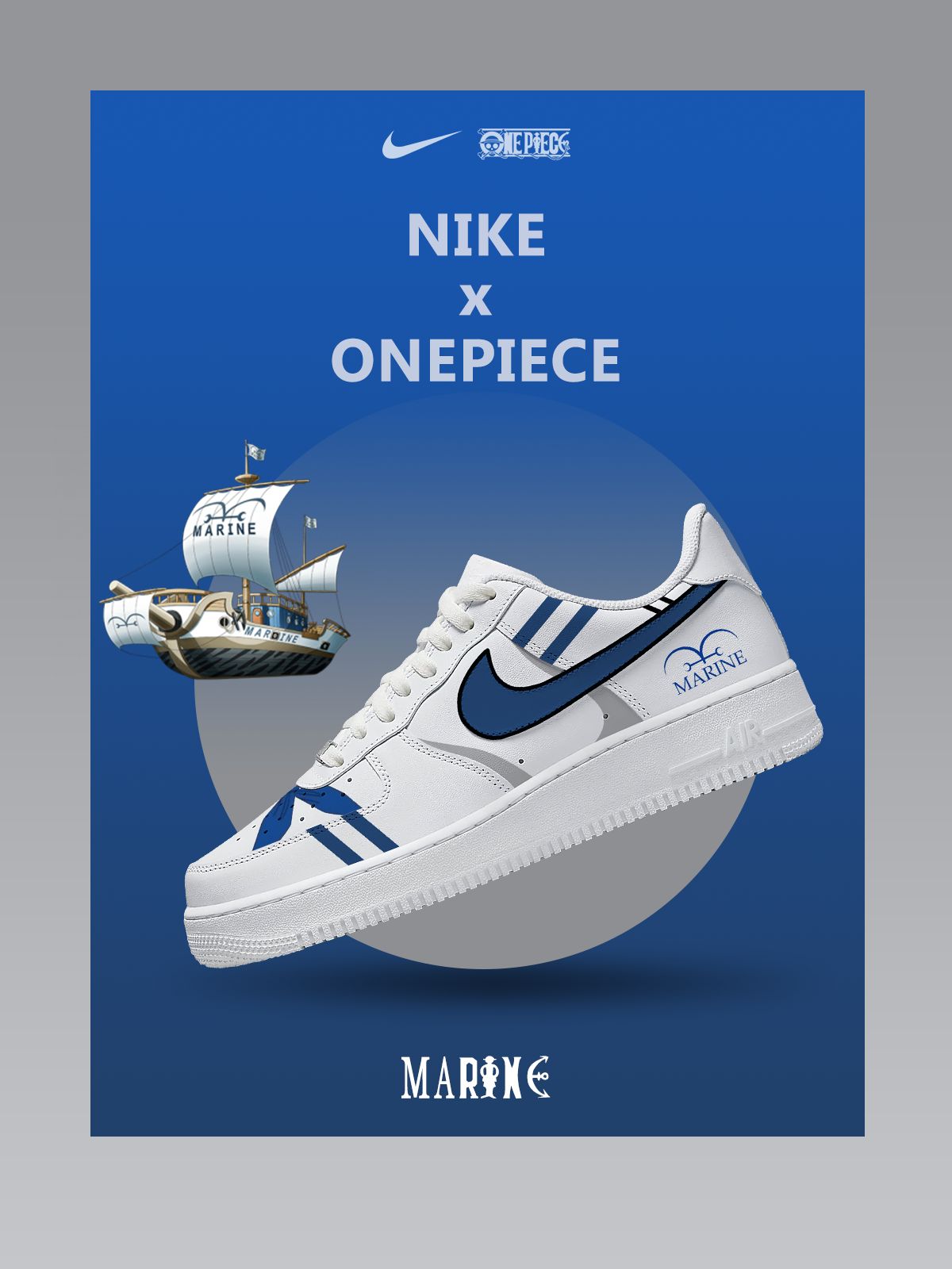 Customize Marine Sneakers