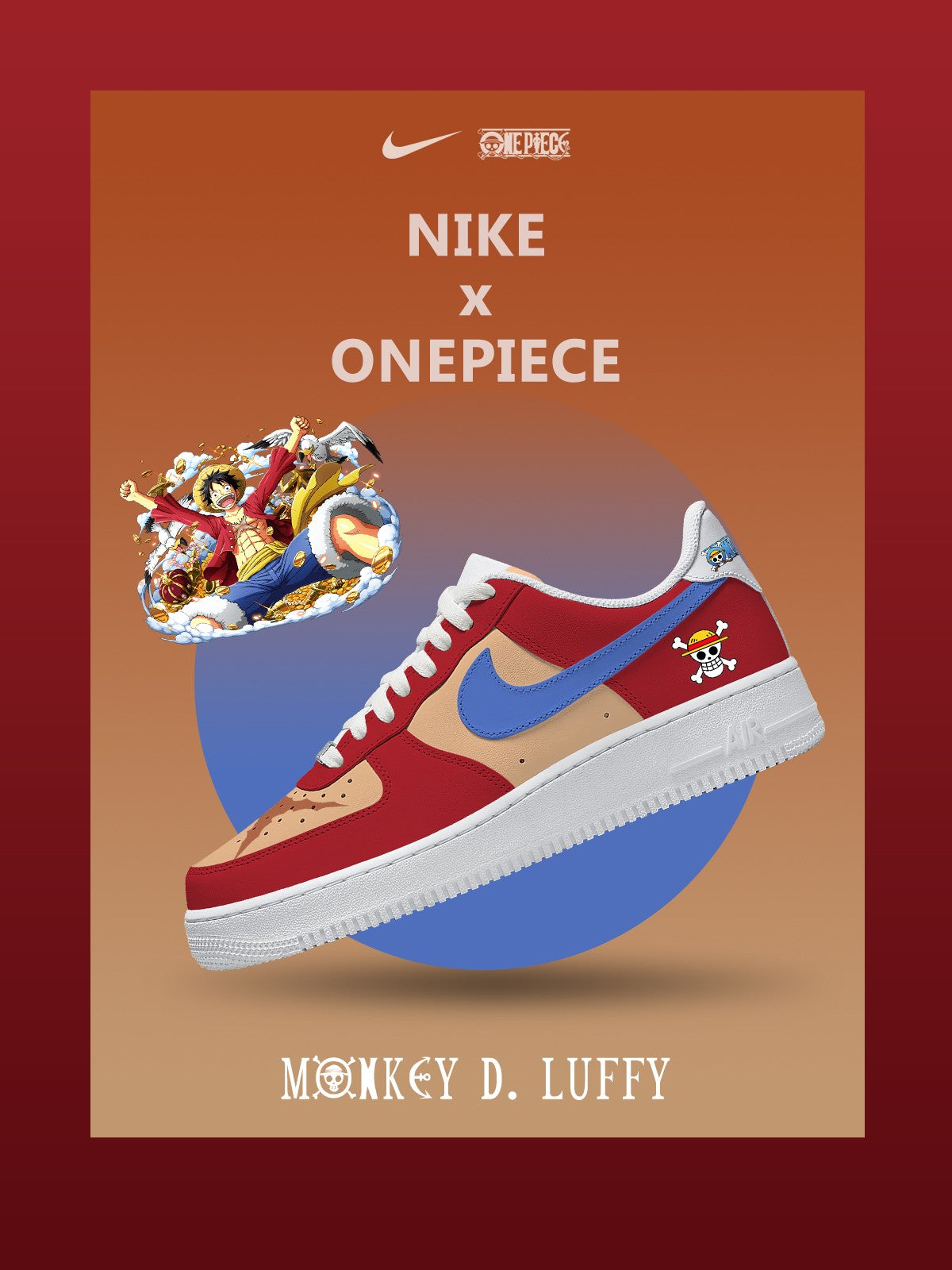 Customize Monkey D. Luffy' Shoes