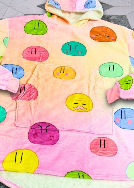 Alternative view of Dango Family Hoodie Blanket