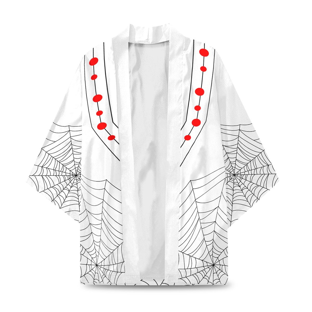 Alternative view of Demon Slayer Kimono - Demon Rui Kimono Fdm3107