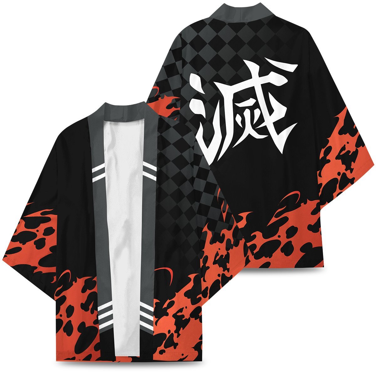 Demon Slayer Kimono - Demon Slayer Corps Kimono Fdm3107