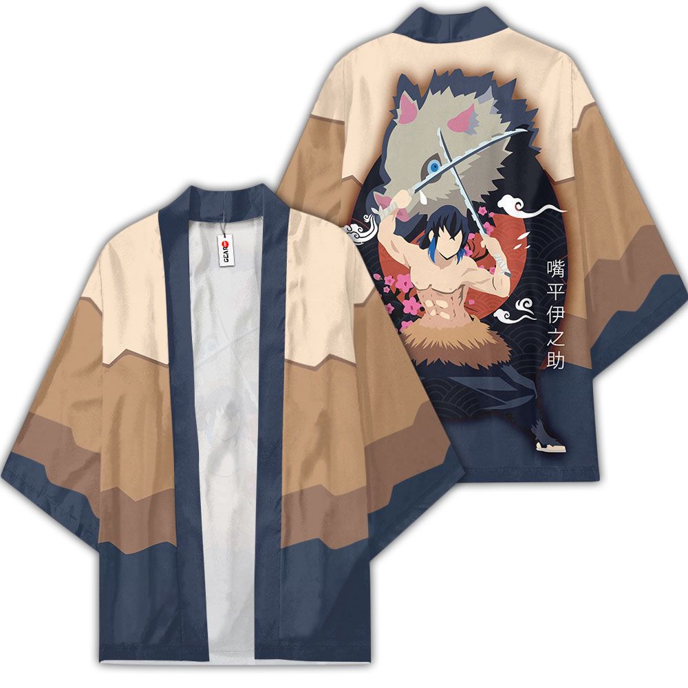 Demon Slayer Kimono - Inosuke Kimono Otaku Merch Clothes Got1308