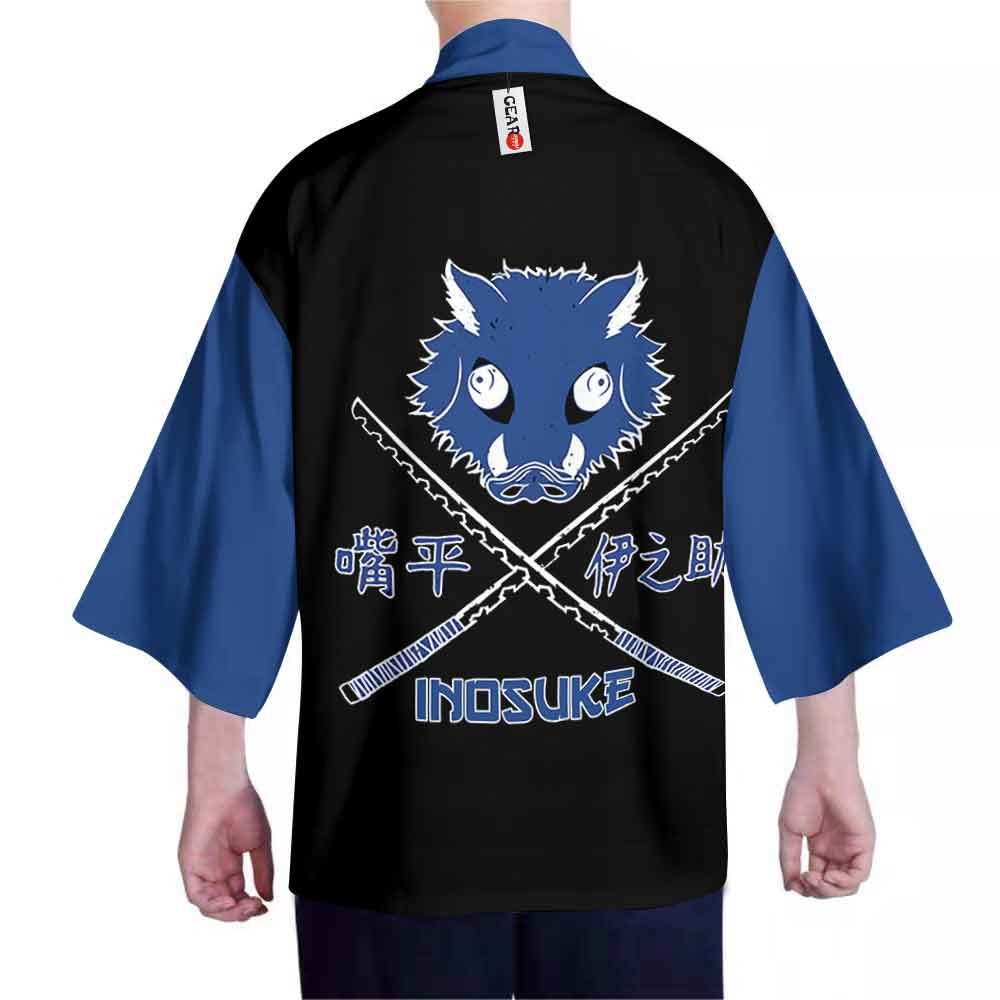 Alternative view of Demon Slayer Kimono - Inosuke Kimono Uniform Clothes Got1308