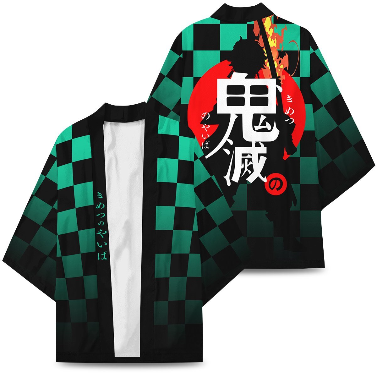 Demon Slayer Kimono - Kimetso No Yaiba Tanjiro Kimono Fdm3107