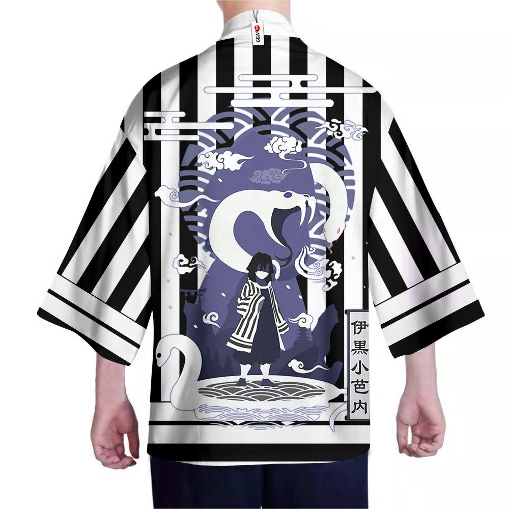 Alternative view of Demon Slayer Kimono - Obanai Kimono Otaku Merch Clothes Got1308