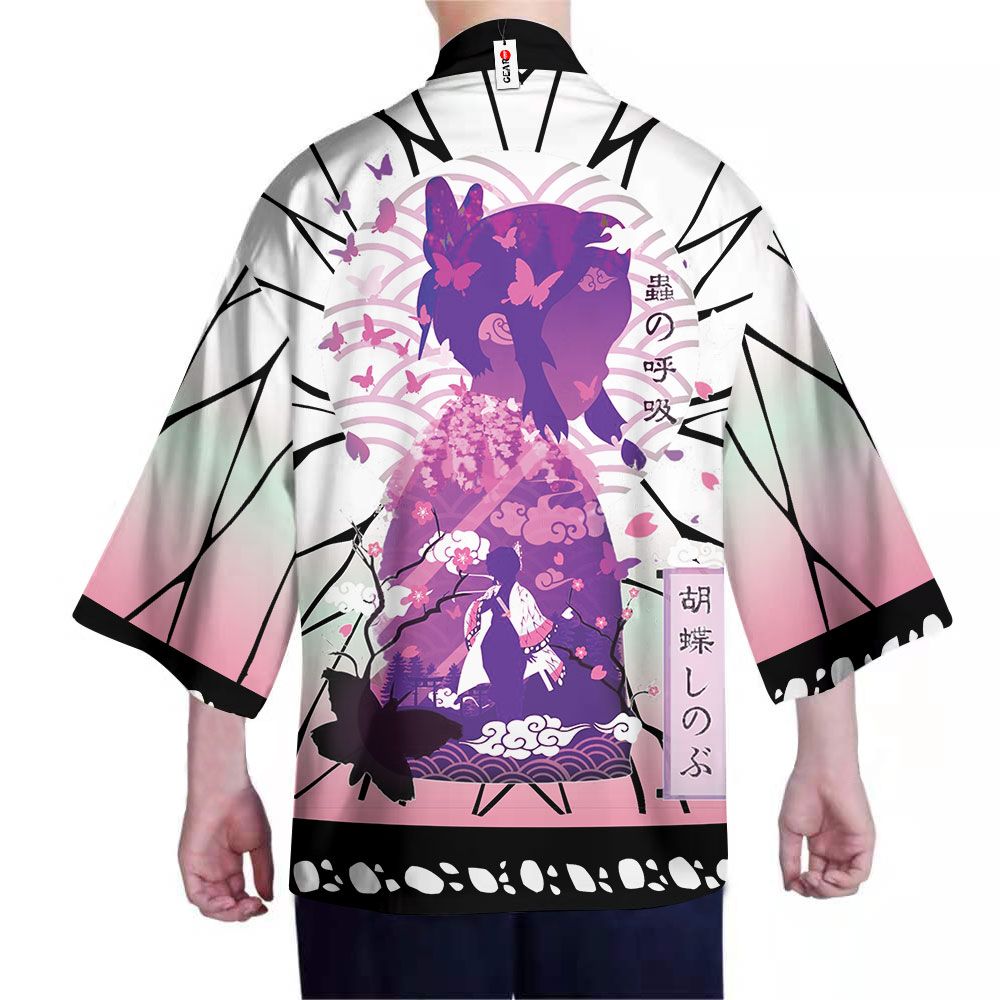 Alternative view of Demon Slayer Kimono - Shinobu Kocho Kimono Otaku Merch Clothes Got1308