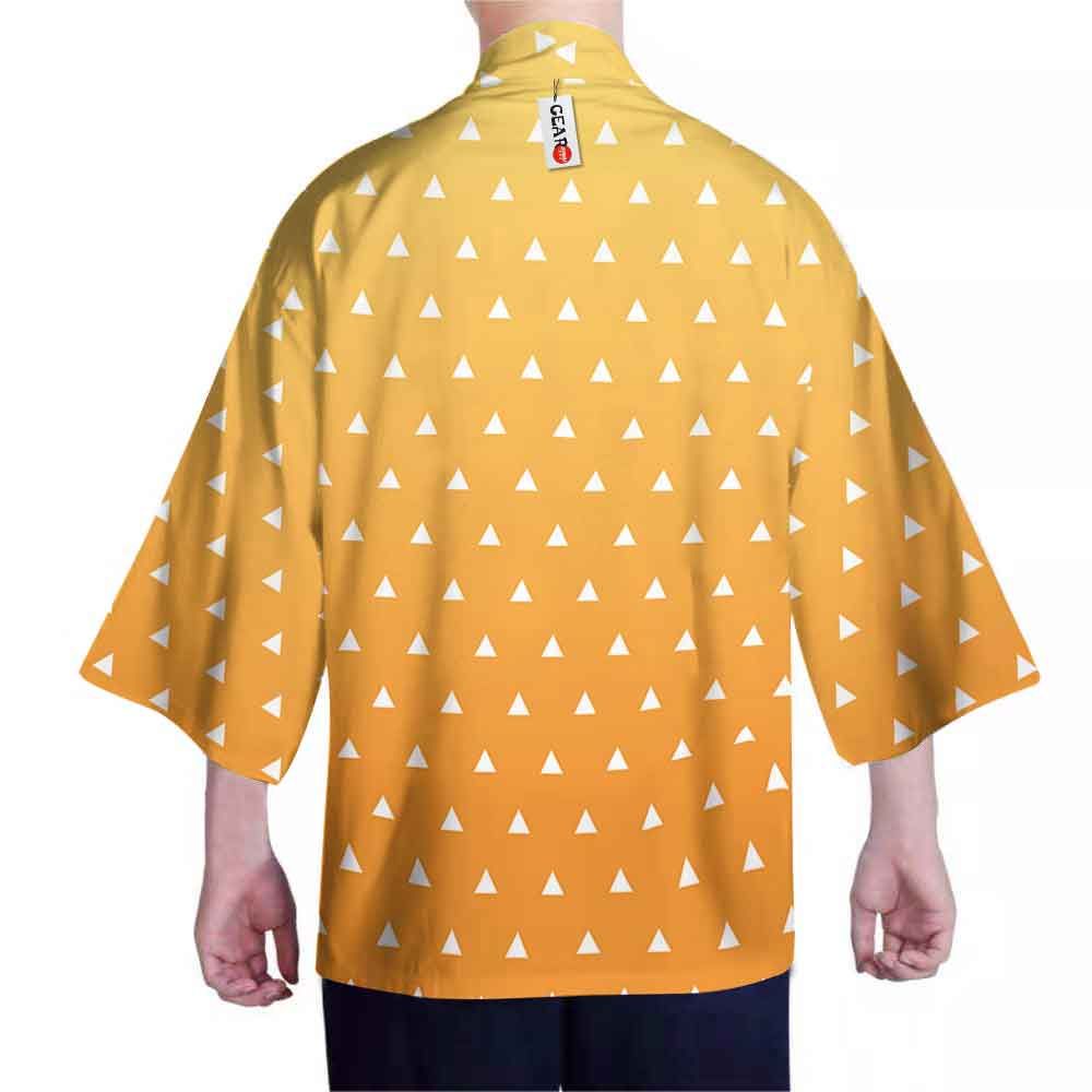 Alternative view of Demon Slayer Kimono - Zenitsu Kimono Uniform Clothes Got1308