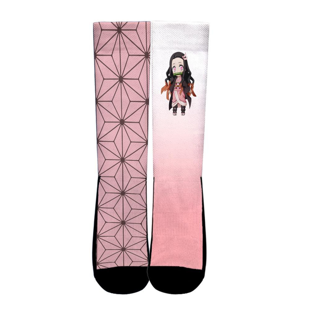 Demon Slayer Socks Nezuko Socks Custom Demon Slayer Anime
