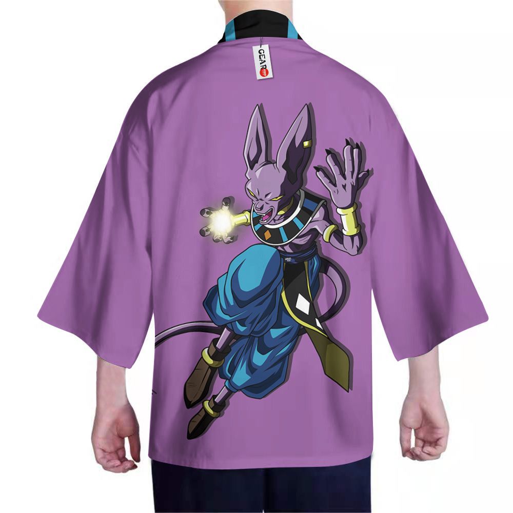 Alternative view of Dragon Ball Kimono - Beerus Kimono Custom Clothes Got1308