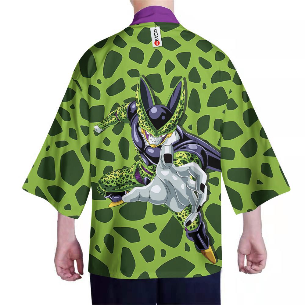 Alternative view of Dragon Ball Kimono - Perfect Cell Kimono Custom Clothes Got1308