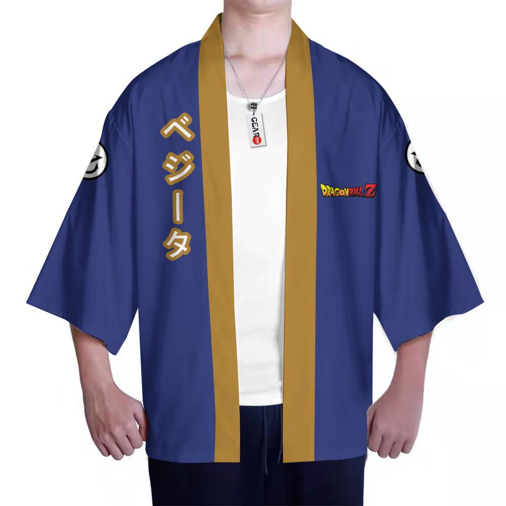 Alternative view of Dragon Ball Kimono - Vegeta Kimono Custom Clothes Got1308
