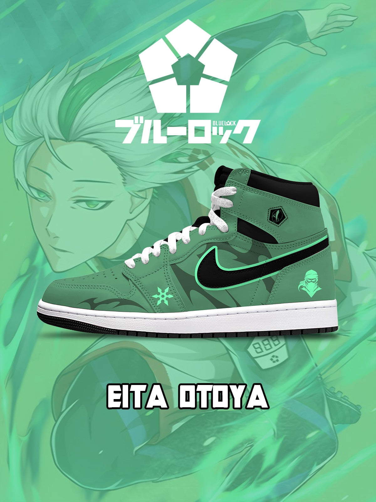 Eita Otoya V.1 Custom High-Top Sneakers