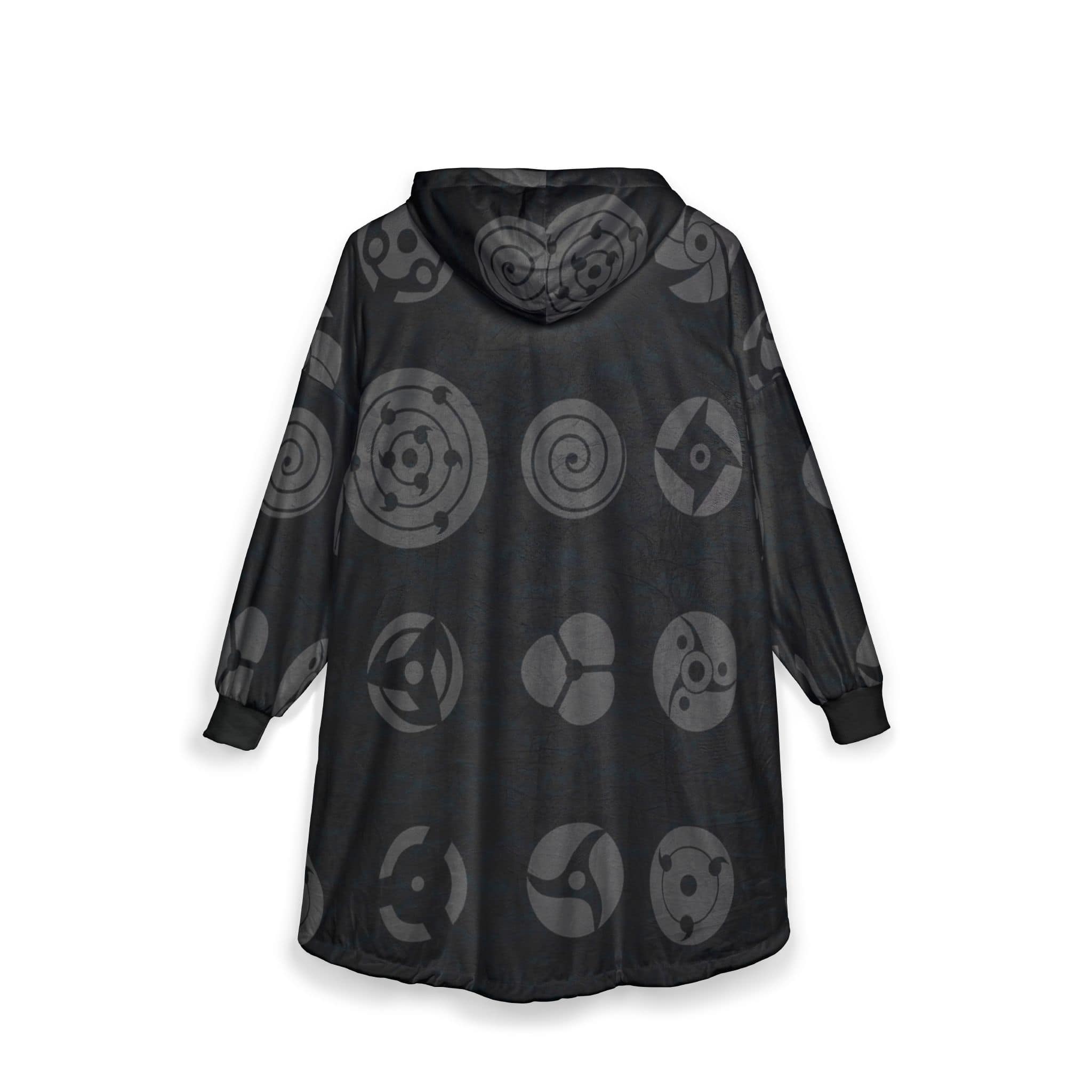 Eyes Pattern Blanket Hoodie - Image 2