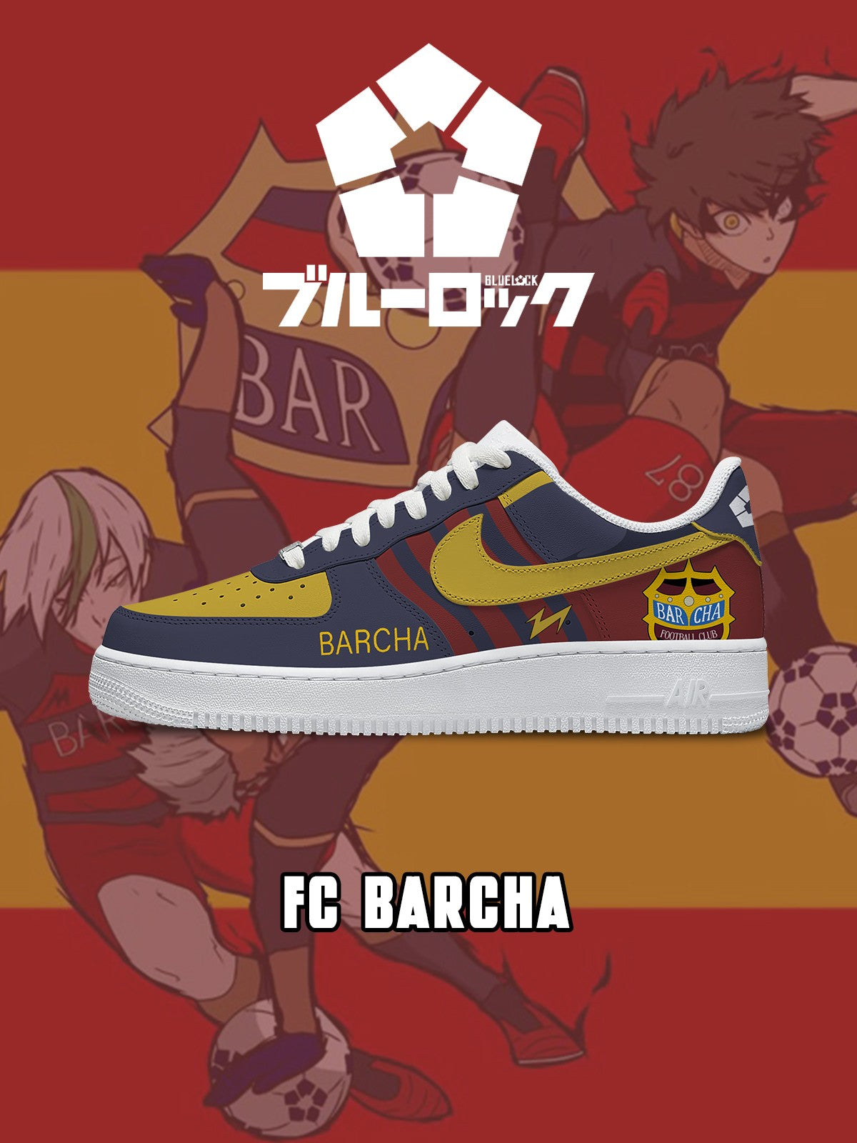 Fc Barcha V.1 Custom Sneakers