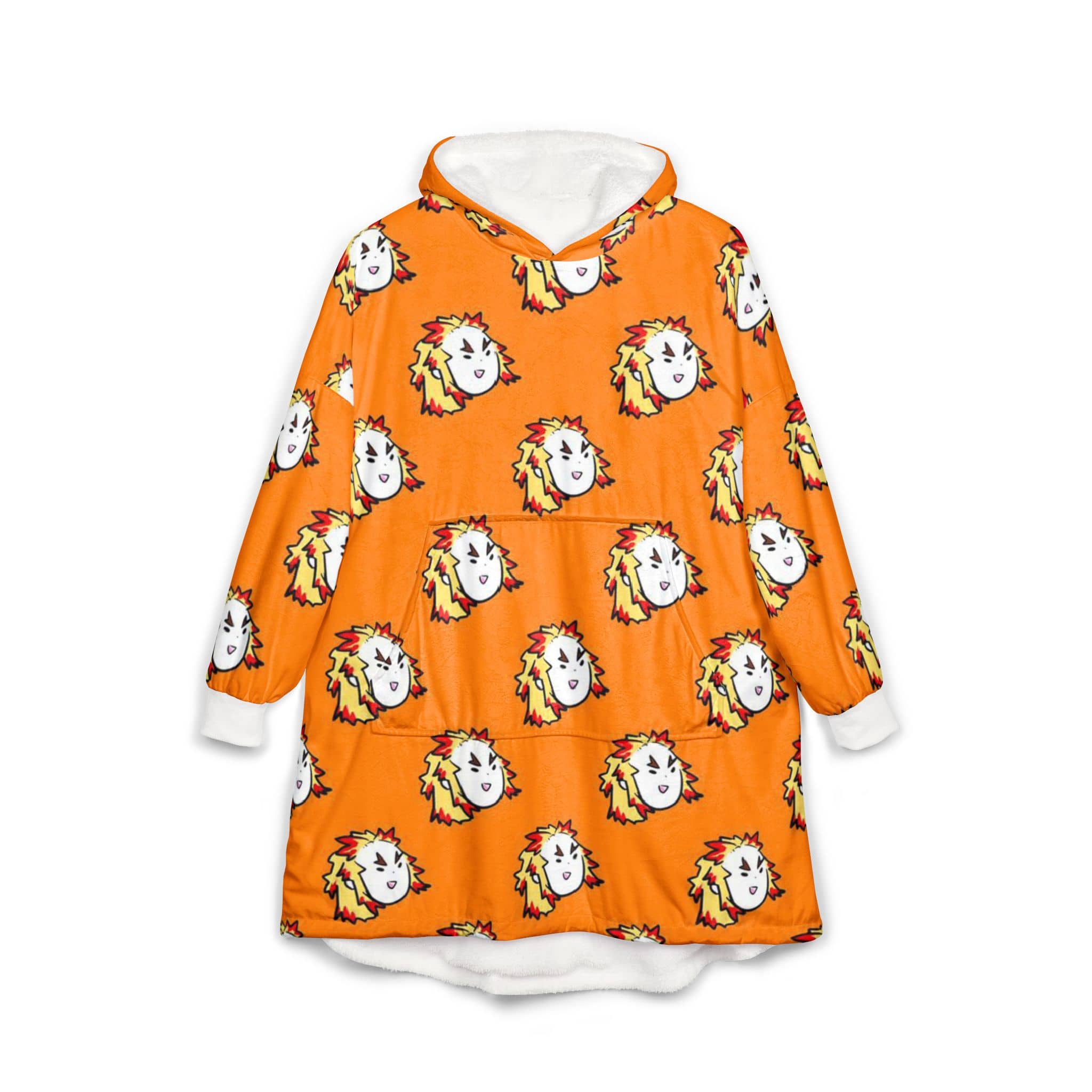 Flame Chibi Oversized Blanket Hoodie