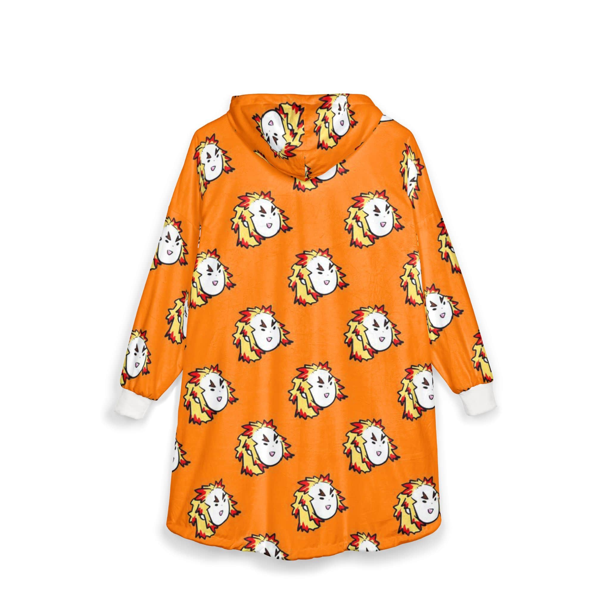 Alternative view of Flame Chibi Oversized Blanket Hoodie