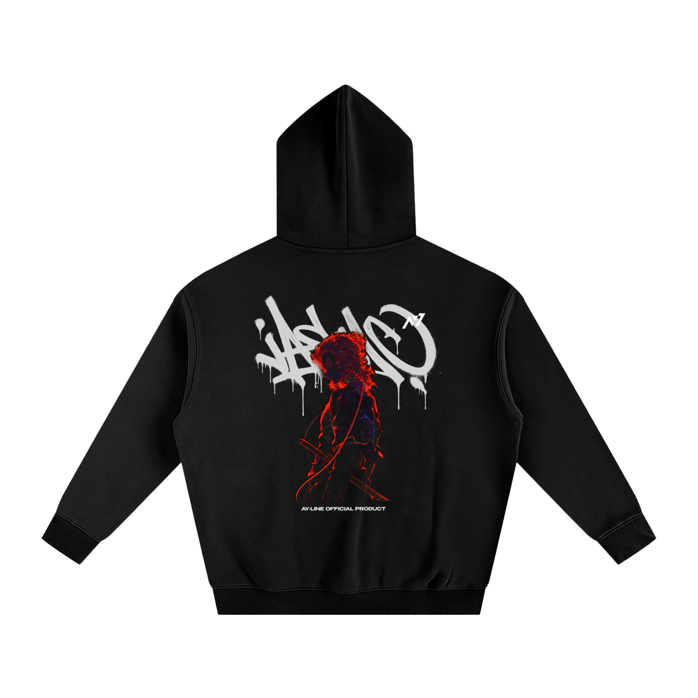 Flame Hashira Streetwear Hoodie