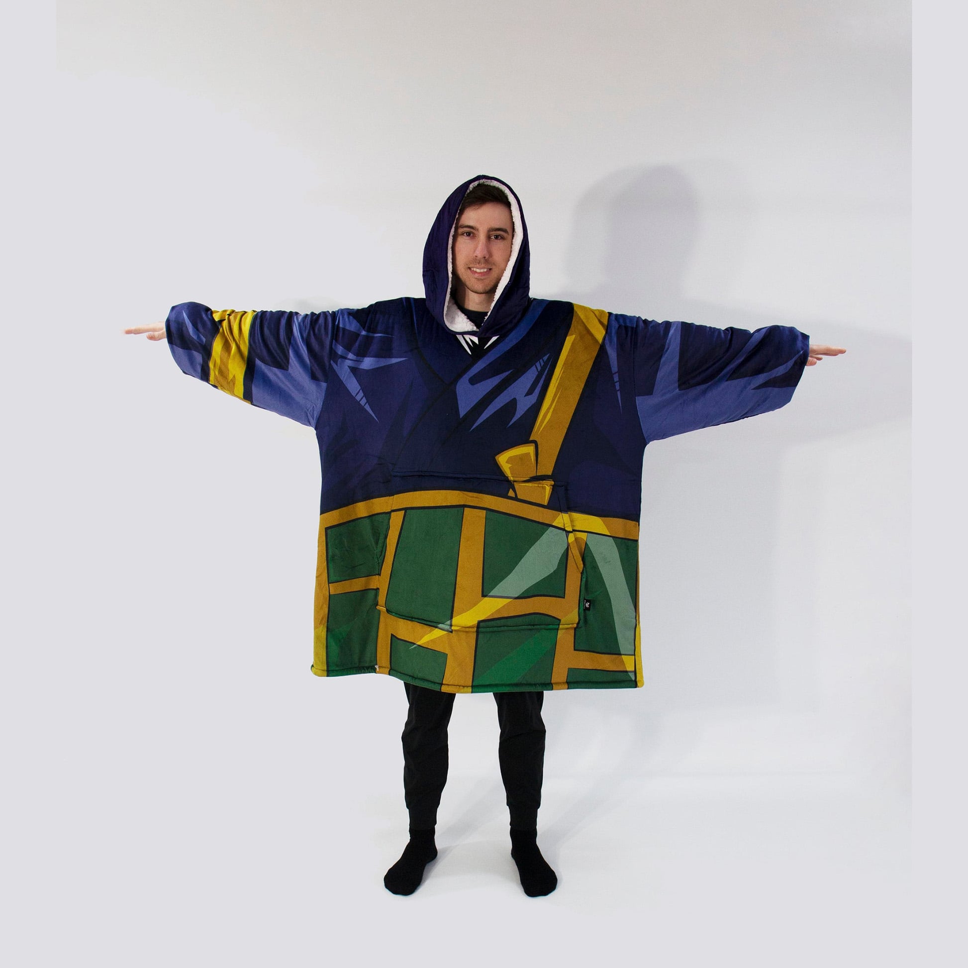 Alternative view of Geto Jjk Blanket Hoodie