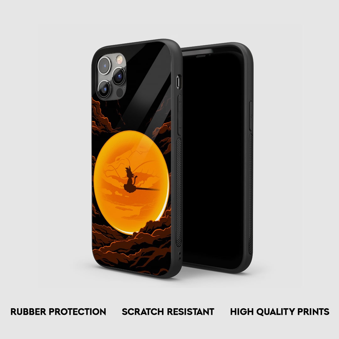 Alternative view of Gohan Cloud Silicone Armored Phone Case