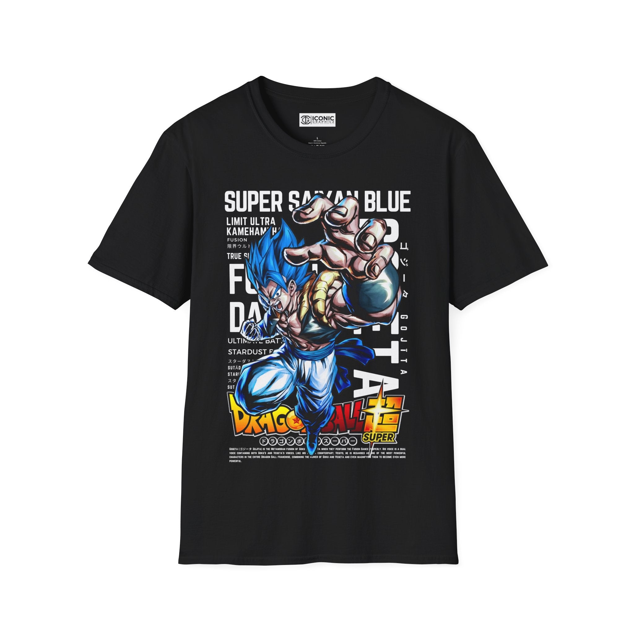 Gojita Blue Dragonball Super T-Shirt
