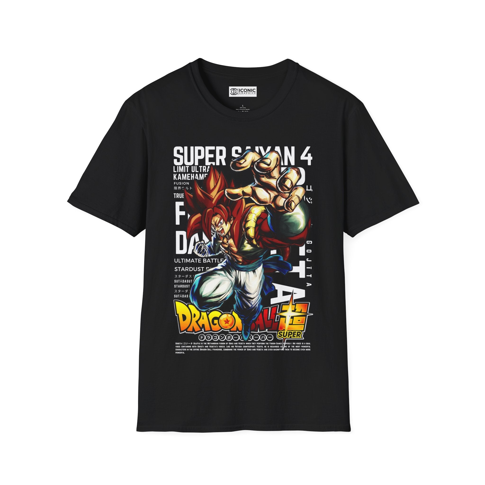 Gojita Ss4 Dragonball Gt T-Shirt